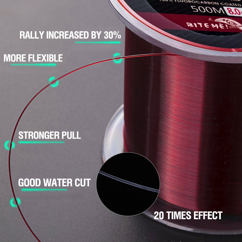 Versatile Multi New 2-35LB Super Strong Fishing Line 500M/100M Japan Monofilament Nylon Quality - Image 4