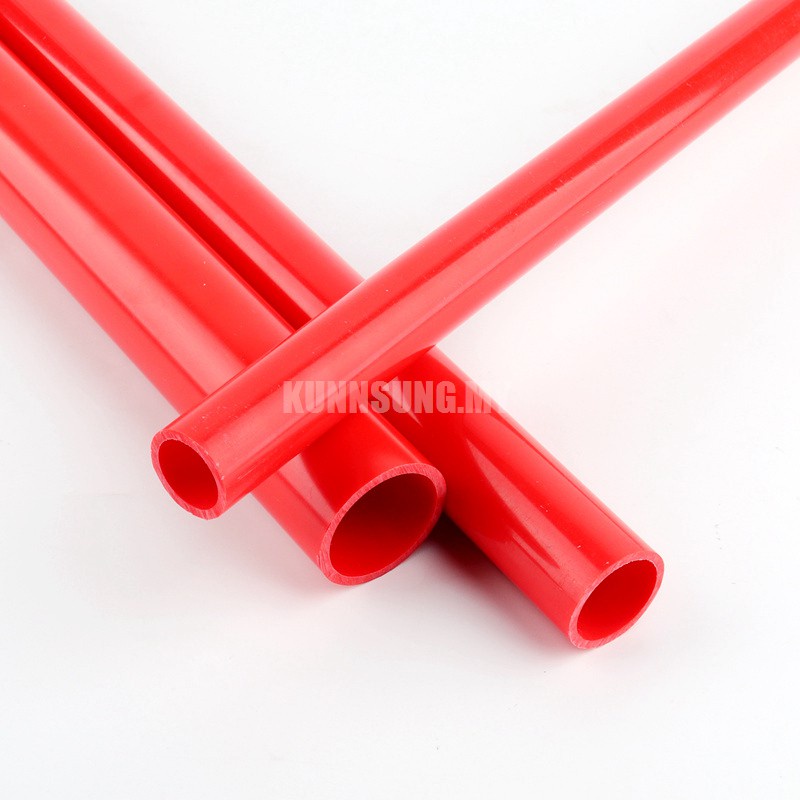 Quality Versatile 2pc PVC Pipe 50cm Red Color Aquarium Water Supply 20 50mm Outer Diameter per Piece Must - Image 3