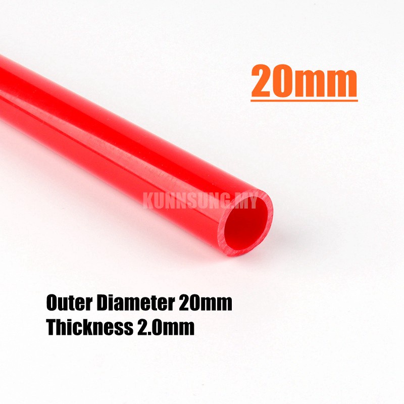 Quality Versatile 2pc PVC Pipe 50cm Red Color Aquarium Water Supply 20 50mm Outer Diameter per Piece Must - Image 4