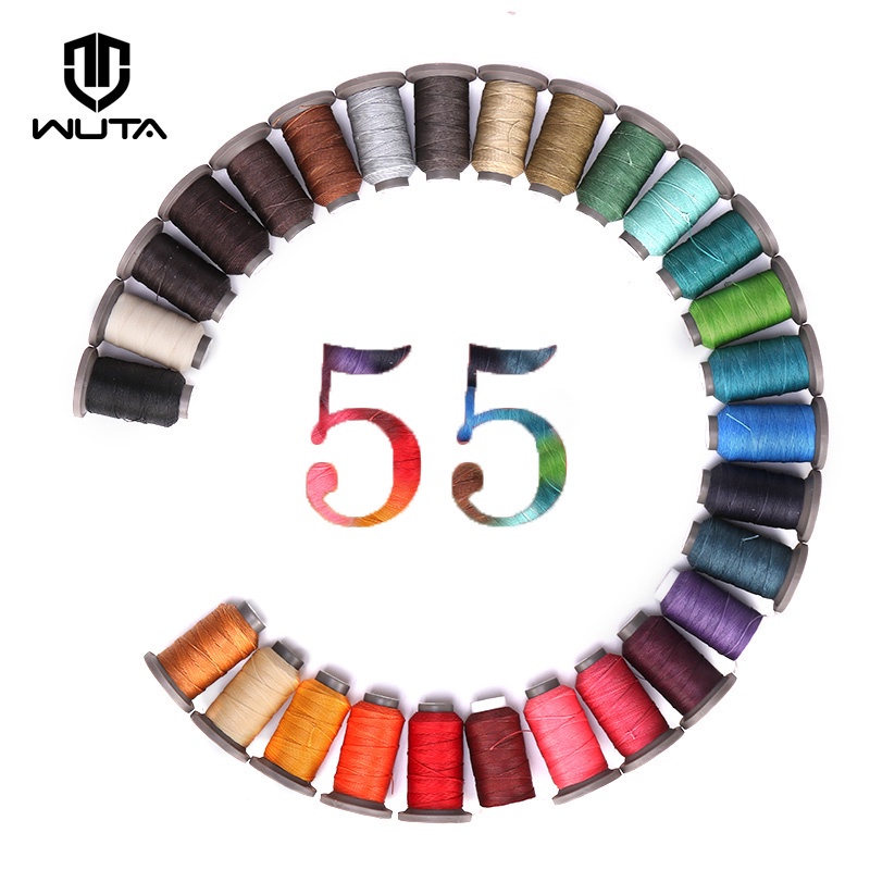 Premium Have WUTA 90m Round Waxed Thread Repair Cord String Polyester Hand Sewing Line Braided Bracelet DIY Accessori... - Image 3