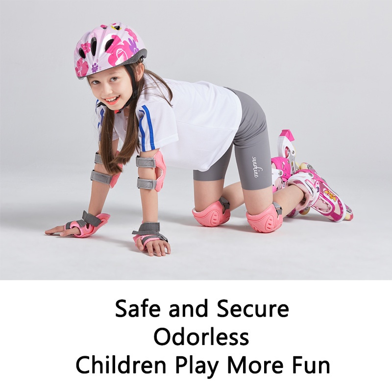 Durable Premium KUFUN 6PCS/set Child Skateboard Skating protective gear Knee Pads Elbow Hand Protect Biking Climbing ... - Image 3