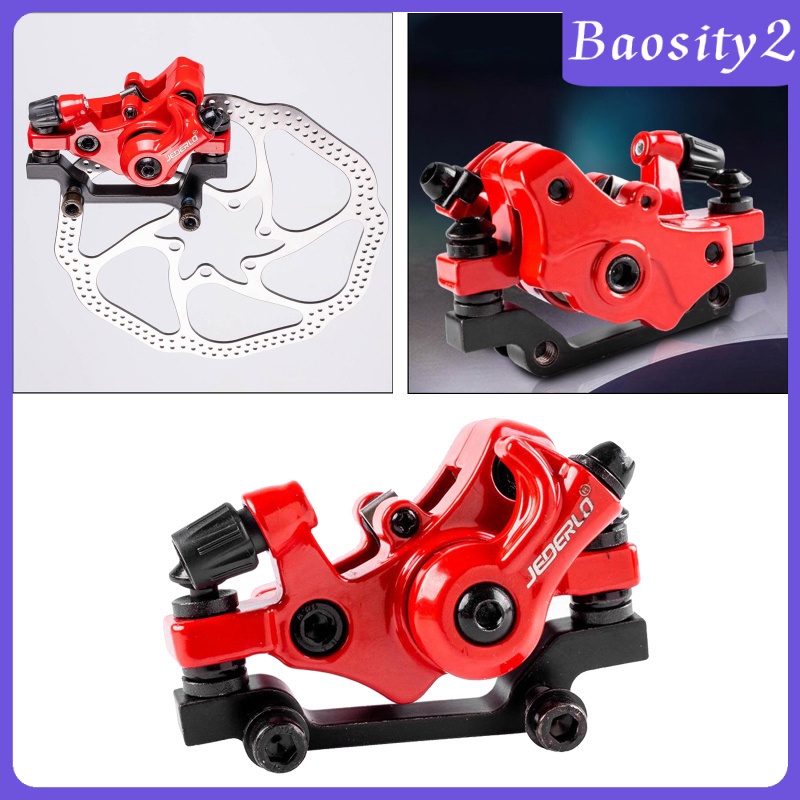 Reliable Versatile Solid Bike Disc Brake Caliper R160/F180 Rotor Calipers Red F160 R140 Parts Essential - Image 3