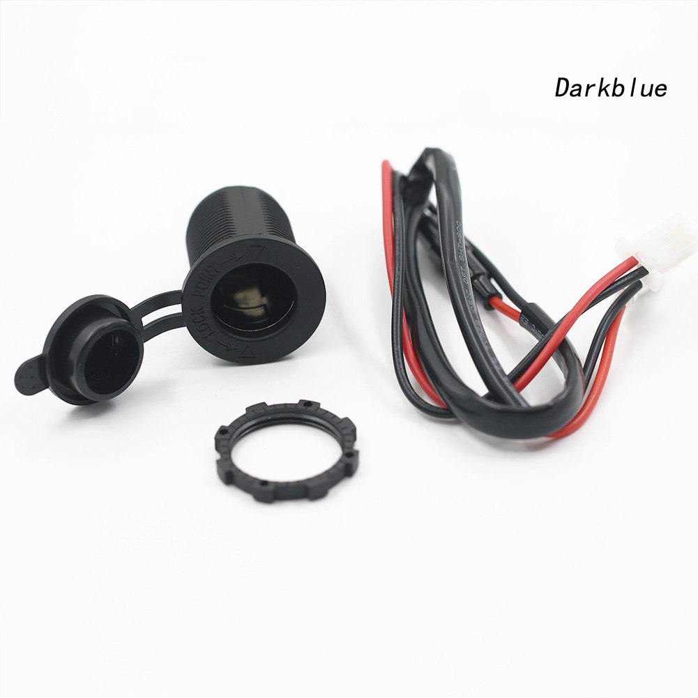 Reliable Have DK-C Waterproof Motorbike Motorcycle Car Lighter Socket Power Outlet 12V-24V Premium Multi - Image 5
