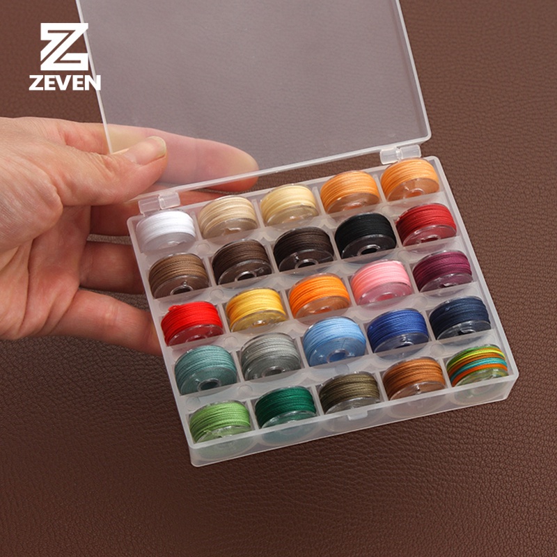 Quality Reliable 25 Rolls Box 0.45/ 0.55/0.65mm Round Waxed Thread Polyester Cord Wax Coated Strings Braided Bracelet... - Image 4