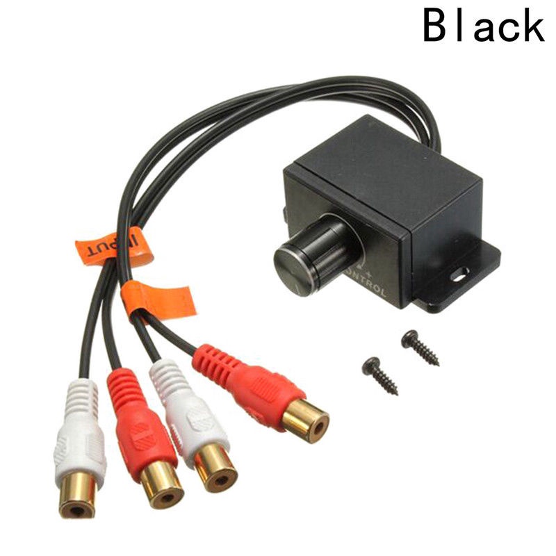 Have Reliable <PT>Universal Home Car Audio Amplifier Bass RCA Gain Level Volume Control Knob LC-1 Versatile Essential - Image 3