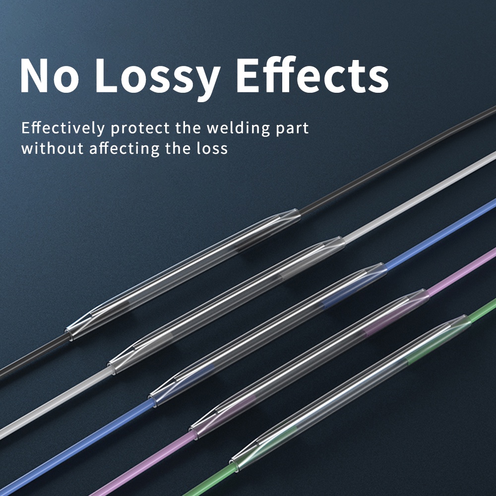 Premium Must 100pcs Fiber Heat Shrink Tube Single Steel Needle Optical Shrinkable 60mm Optic Splicing Protectio Quality - Image 4