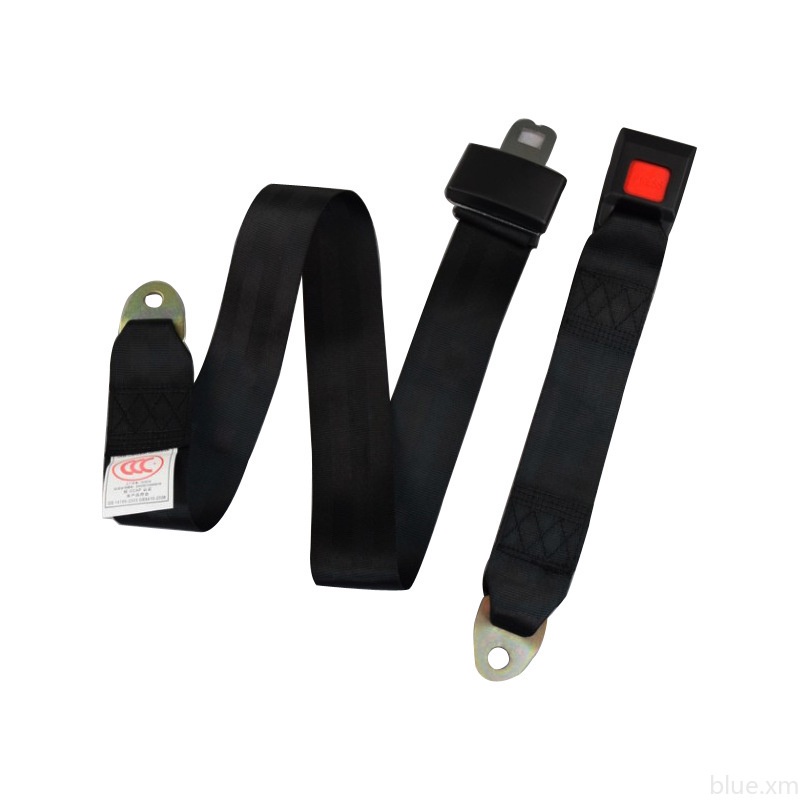【new】Car Auto Bus Seat Safety Belt Lap 2 Point Adjustable Retractable Universal Seat belt Safety simple 2 point belt