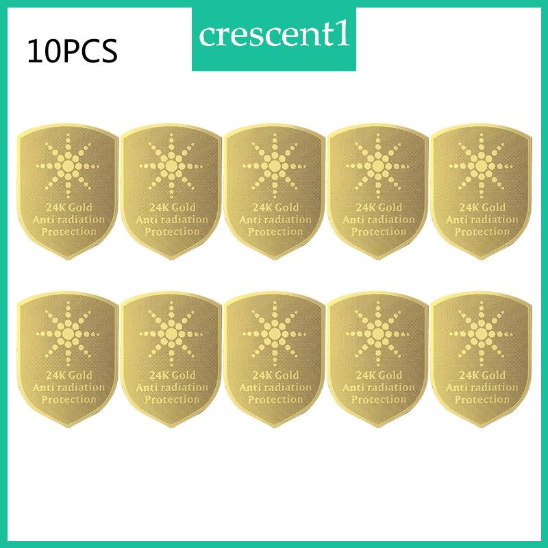 CRE 10pcs Anti Radiation Protector Shield EMF for Protection Mobile Stick