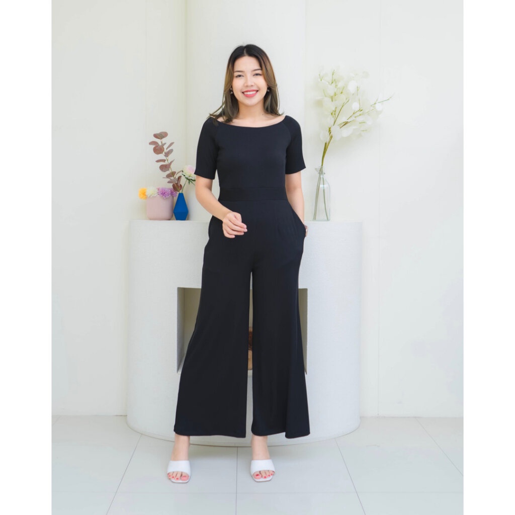 Jumpsuit Elastic Fabric Comfortable To Wear