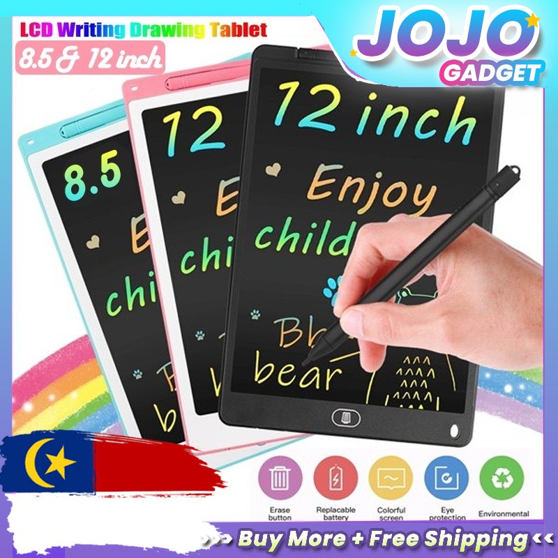 8.5/12inch Graphics Drawing Tablet Lcd Writing Tablet Drawing Painting board WritingPad Painting LCD Pad Tab Papan Tulis