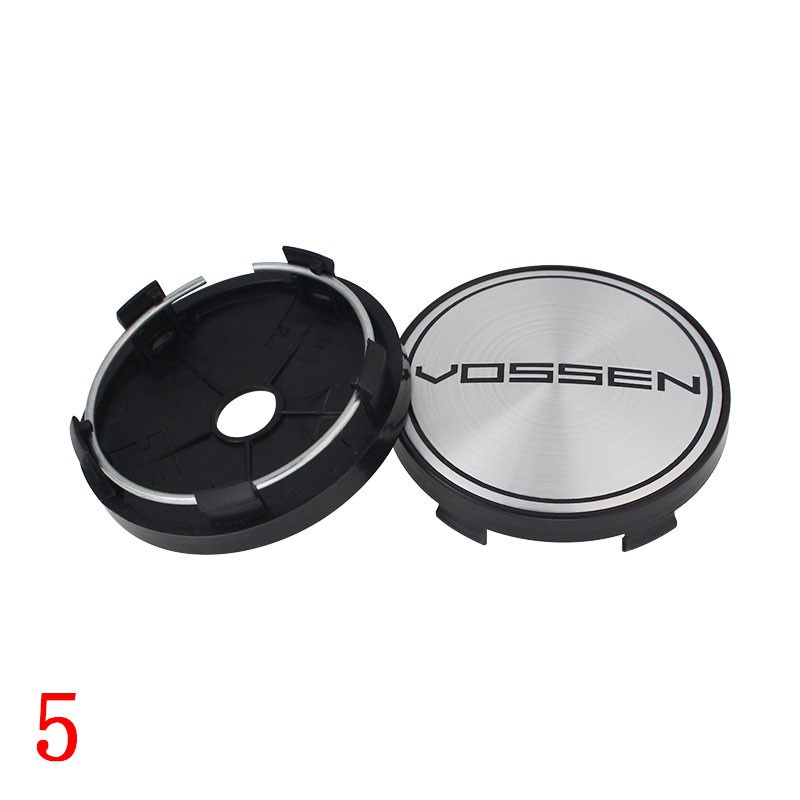 Quality Reliable 4pcs universal 60mm vossen center cap logo emblem sticker wheel cover rim car hub Have Multi - Image 5