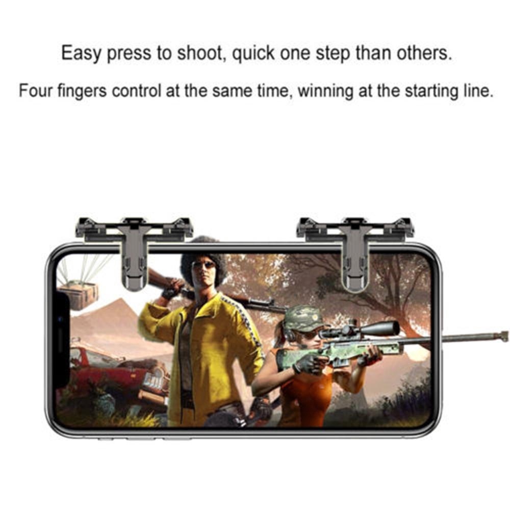 Reliable Durable Key PUBG Mobile Phone Game Gaming Trigger Fire Button Android IOS iPhone Essential Purpose - Image 5