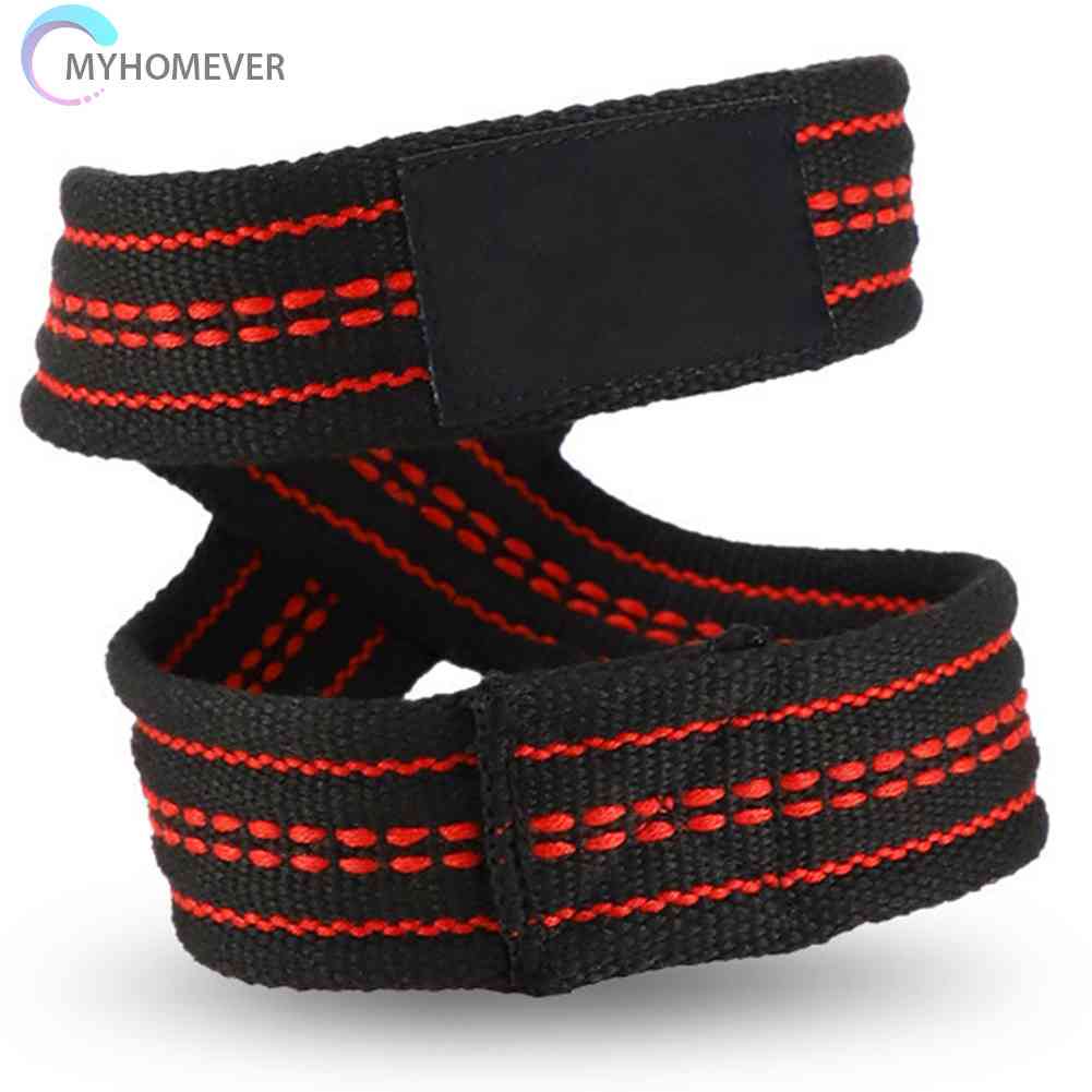 Travel Daily Figure 8 Deadlift Power Belt Anti Slip Fitness Gym Weight Lifting Wrist Straps Portable Casual - Image 4