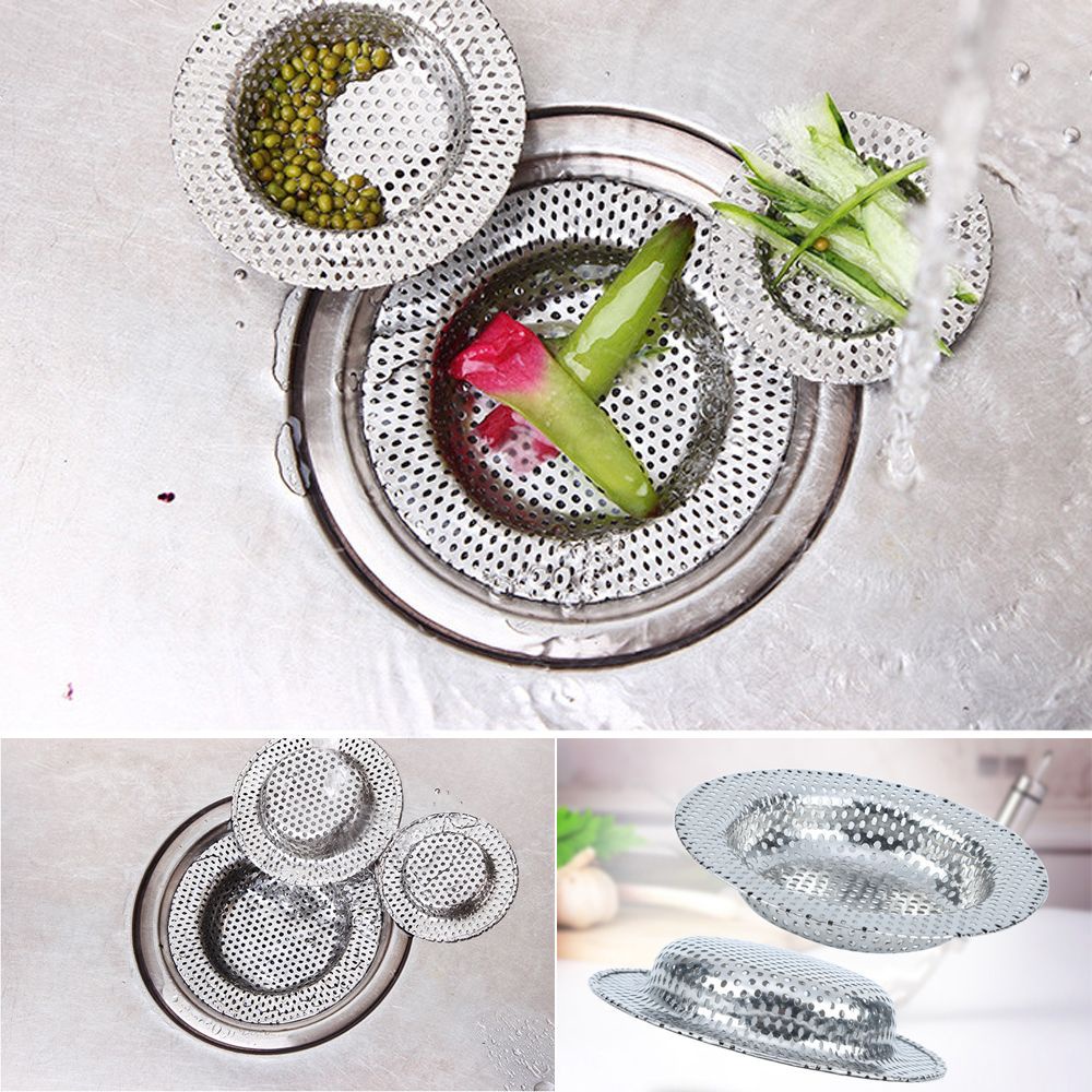 Bakeware Baking LANSEL Kitchen Sink Strainer Stopper Waste Catcher Drain Filter Sewer Stainless Steel Bathroom Shower... - Image 2