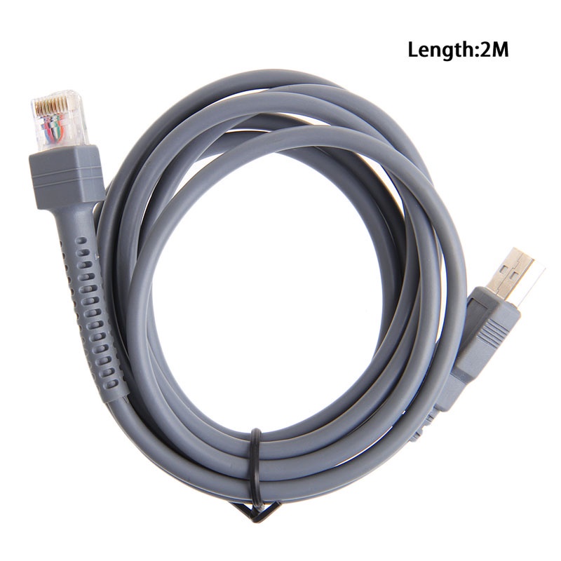 Have Must btsg 2M Symbol Barcode Scanner USB Cable LS1203 LS2208 LS4208 LS3008 CBA-U01-S07ZAR Versatile Durable - Image 4