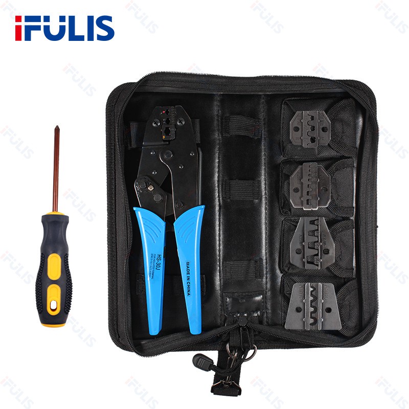 Heavy Duty HS-30J Ratchet Terminal Crimping Tool Pliers Crimpador Crimper large Crimp Hand - Image 4