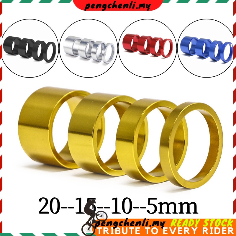 Have Reliable Bicycle Fork 28.6 Ø 1.1/8” Headset Spacer Washers Ring 5mm 10mm Stem Washer Basikal Tengkok Cincin E...