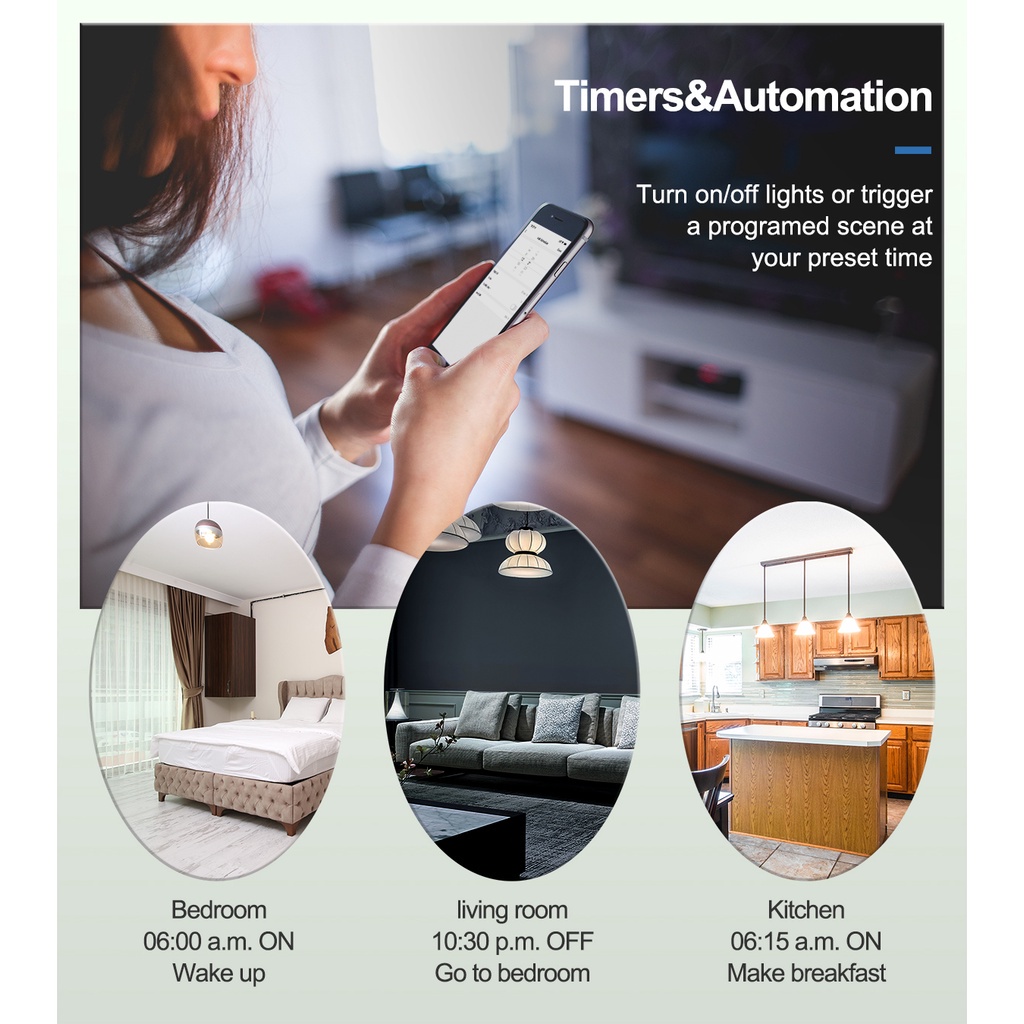 Reliable Have 【Any 2 Get 3% Off】TUYA/ZigBee WiFi Switch Push Button Smart Wall Voice Control Work Alexa Google Ho... - Image 2