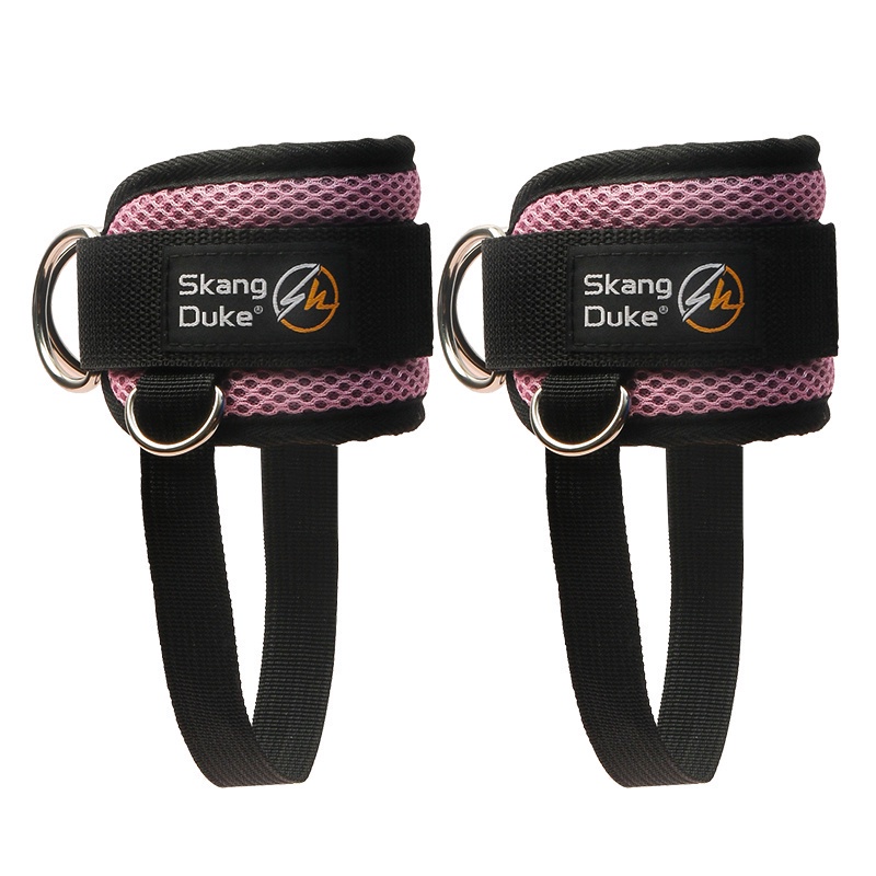 Style Accessory New Ankle Straps Cable Machines Double D Ring Fitness Cuffs Gym Workouts Rebate Leg Extension - Image 4