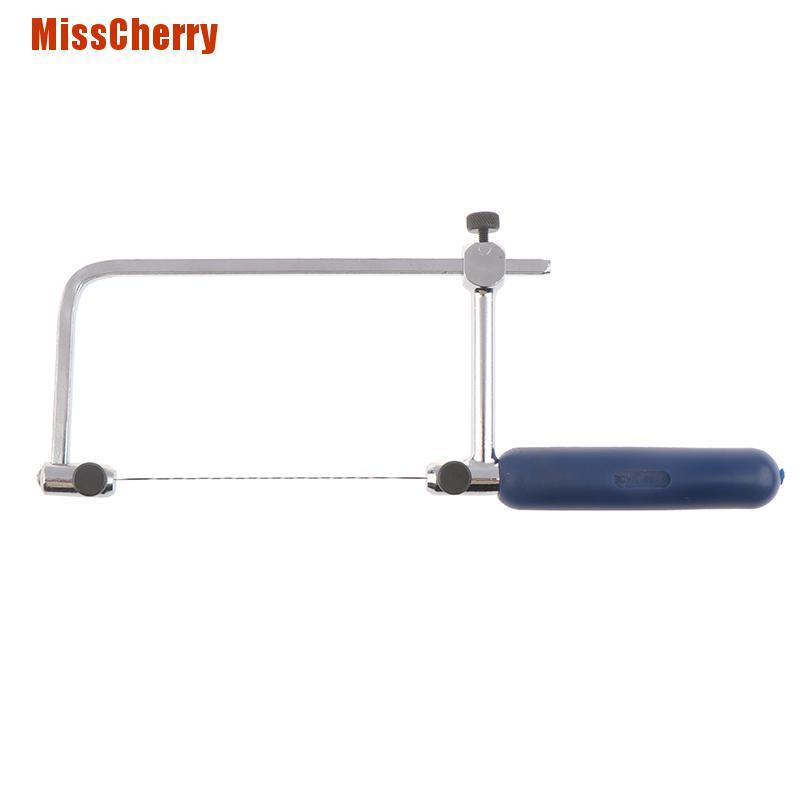 Build Workshop {} 4" Adjustable Frame Sawbow U-Shape Coping Jig Saw Woodworking Hand Tool Duty - Image 2