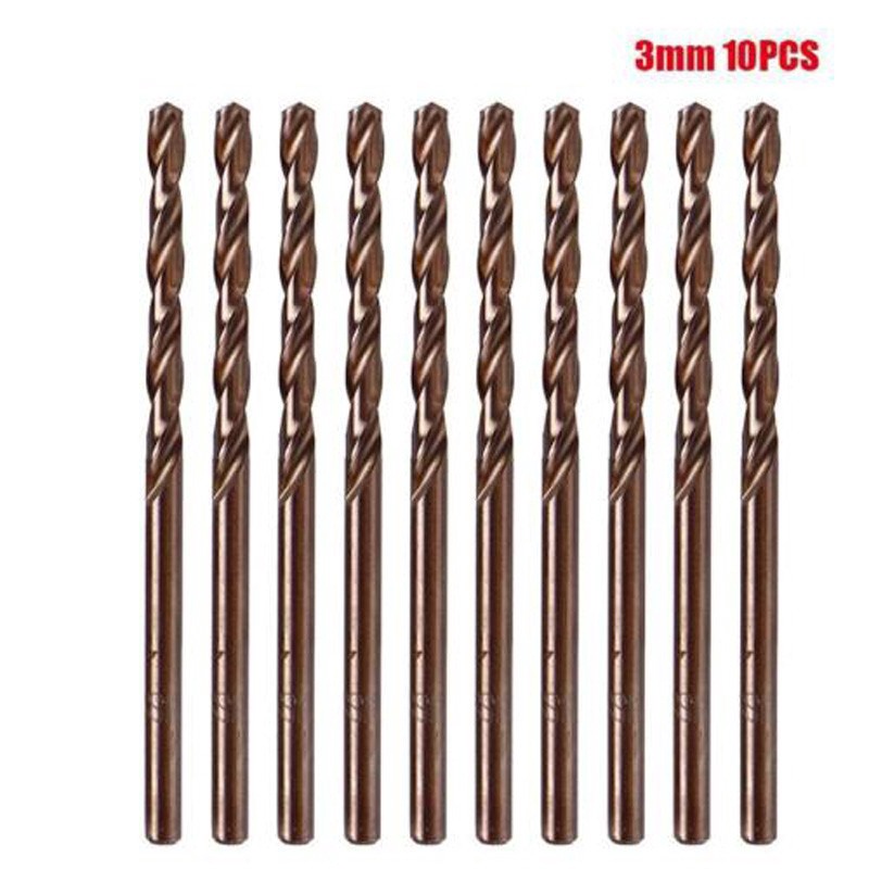 Craft Duty Twist Drill Bits Straight Shank wood aluminum 10pcs 1mm-3.5mm useful - Image 3