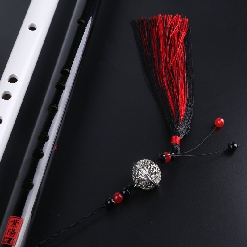 Versatile Multi 笛子玉笛 古风白玉小竹笛子随身道具初学者学生入门长笛子迷你专Wind instrume... - Image 2