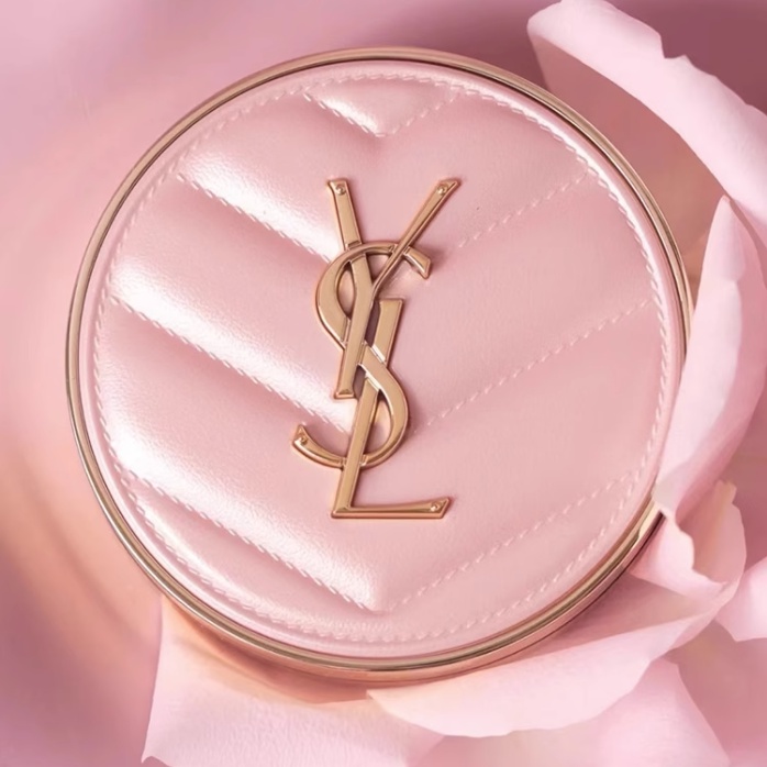 YSL Pink Leather Air Cushion 5g/12g