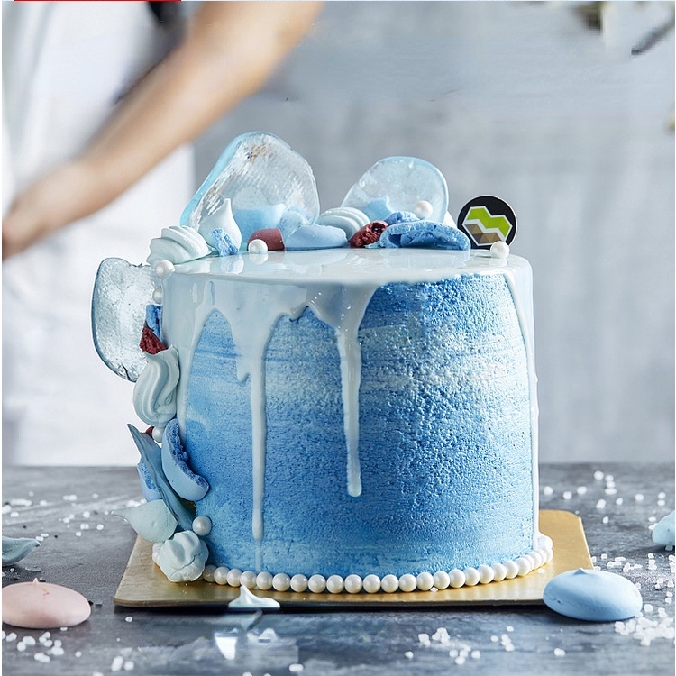 Versatile Purpose 4-8 inch Acrylic Round Disc Cake base Clear Blank Diy Decoration Reusable Graffiti Painting Art Mold - Image 3