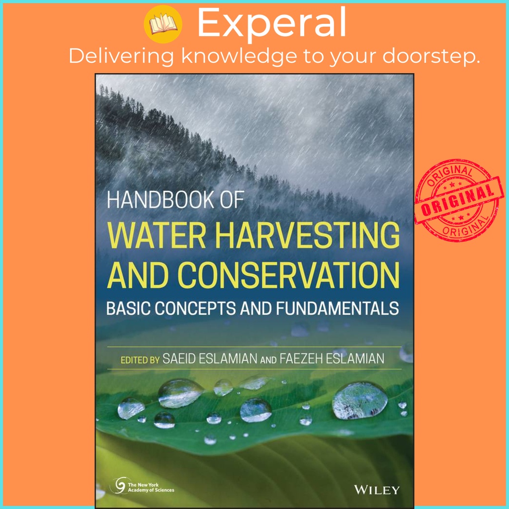 [English - 100% Original] - Handbook of Water Harvesting and Conservation - Ba by Saeid Eslamian (US edition, hardcover)