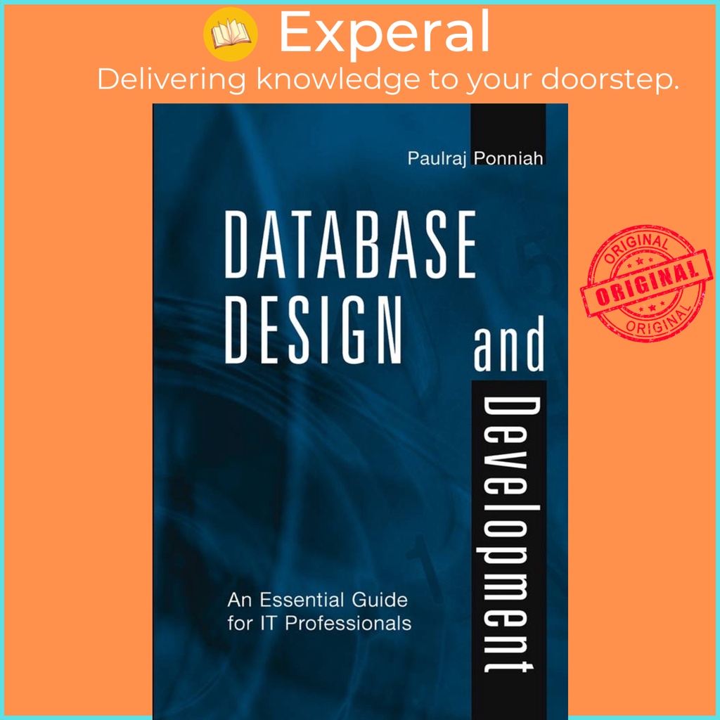 [English - 100% Original] - Database Design and Development - An Essential Gu by Paulraj Ponniah (US edition, hardcover)