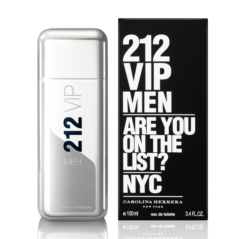 ❤️9.9 SALE❤️(ORI_REJECTED) C.H 212 VIP MEN (Are You on The List? NYC) EDT 100ML FOR MEN