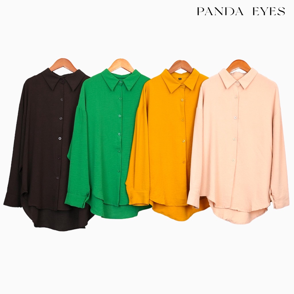 PANDAEYES Button Cey Crepe Blouse CLO-CNJJ1245BL