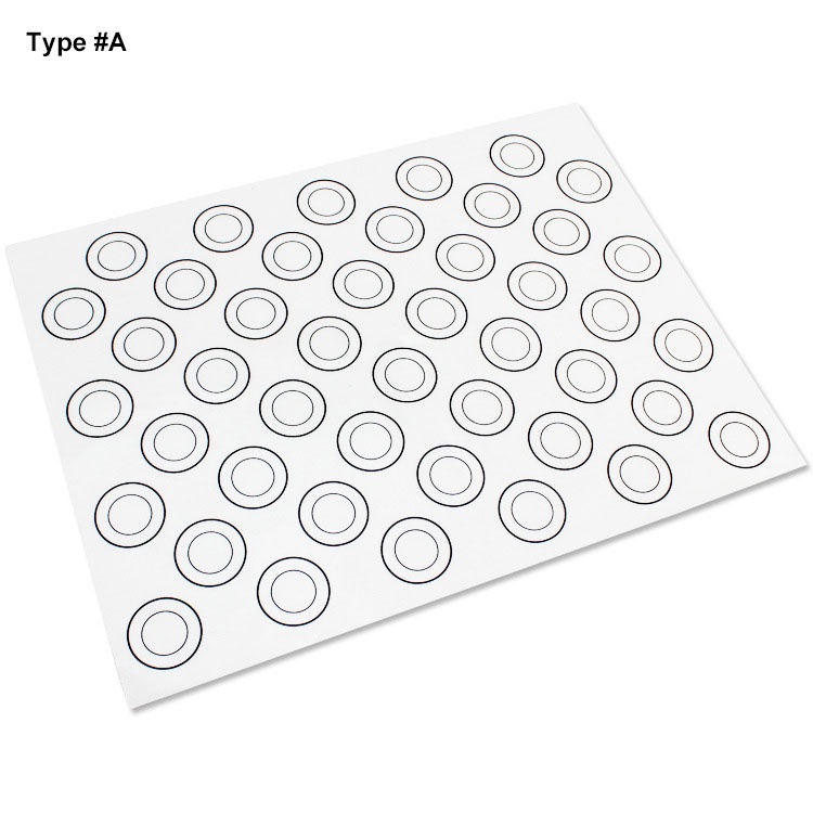 Home Cooking Silicone Baking Mat Fondant Bakeware Macaron Oven Cake Pastry Dough Roll Pad - Image 2