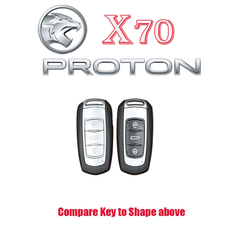 Premium Durable Proton X70 Key Cover Leather Fob Case Full Protection Keychain Sarung Kunci Reliable - Image 4