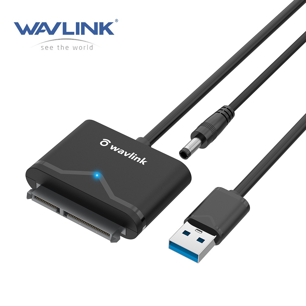 Premium Reliable Wavlink USB 3.0 SATA III Hard Drive Adapter Cable 5Gbps 2.5" HDD/SSD & 3.5" HDD Driv Quality Essential - Image 2
