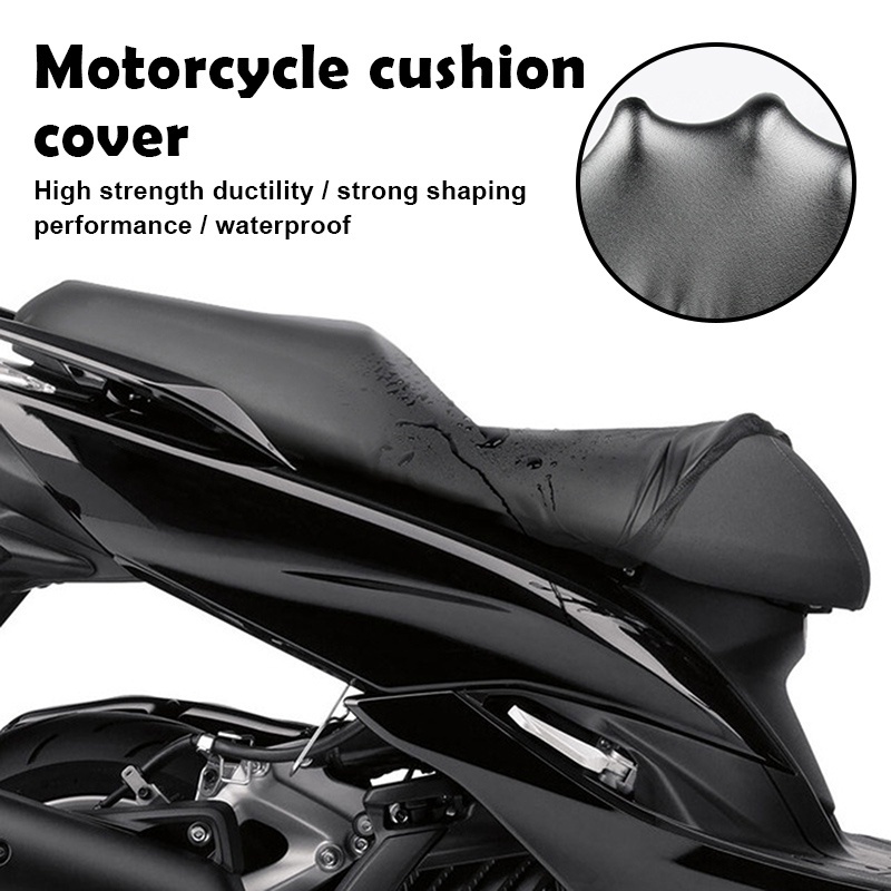 Travel Trendy Elastic Motorcycle Seat Cover Universal Flexible Protector DIY Storage Bag Scooter S Daily - Image 3