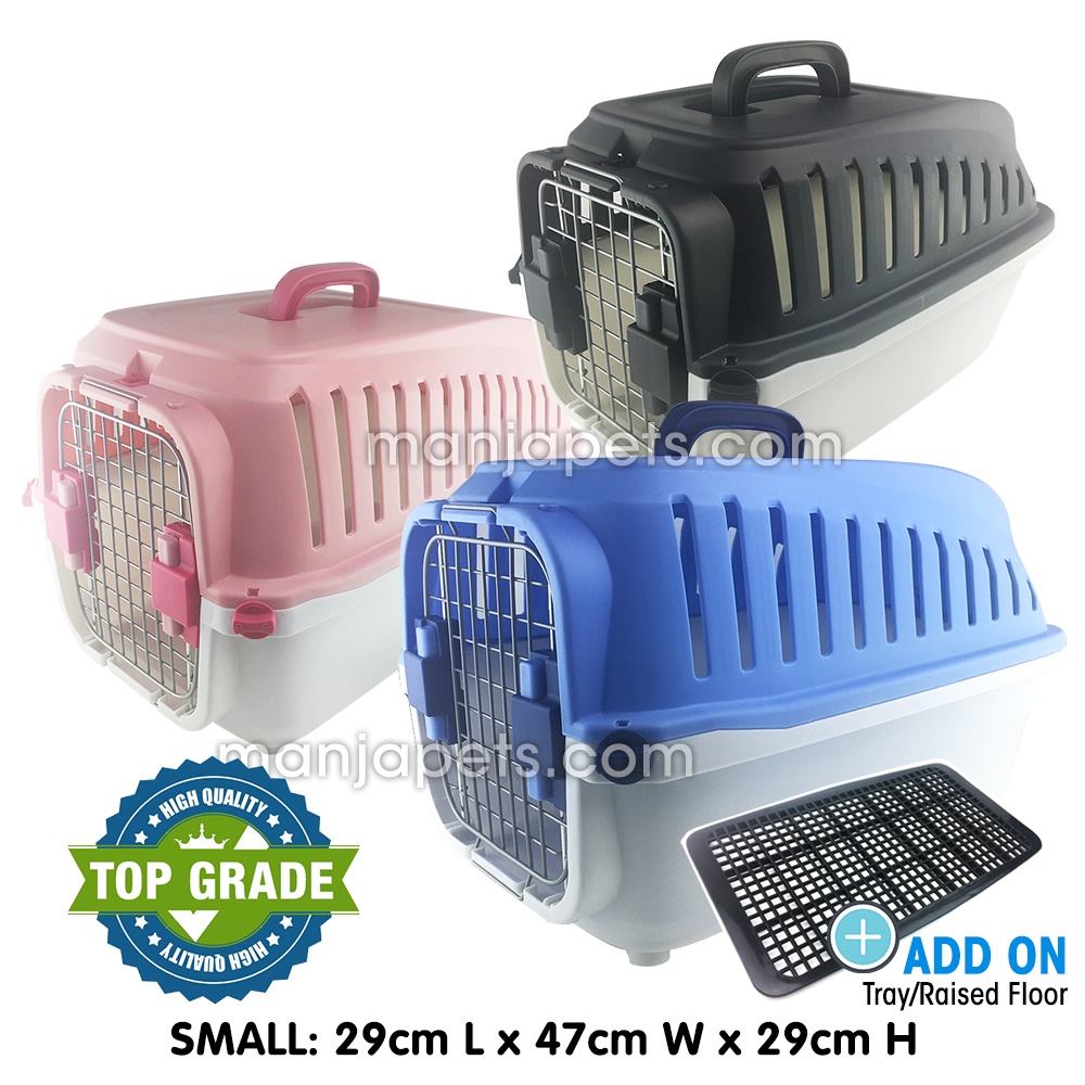 Top Quailty Pet Carrier for Cat Dog Small Pet - (Small 29 x 47 x 29cm)