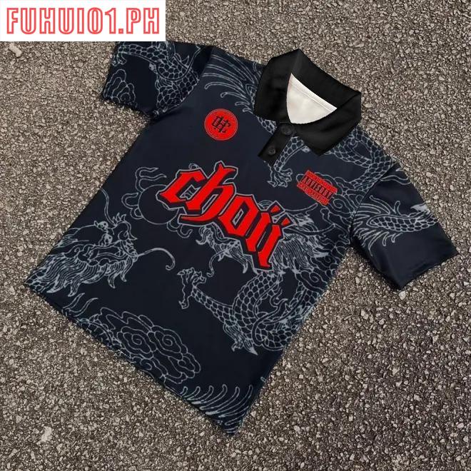 【 Fuhui01 】 CHOI POLO JERSI DRAGON 2023 Ticket New Choii Jersey Virus School Boys' Senior Girls' Short Sleeve Jersimurah Raya Clothing