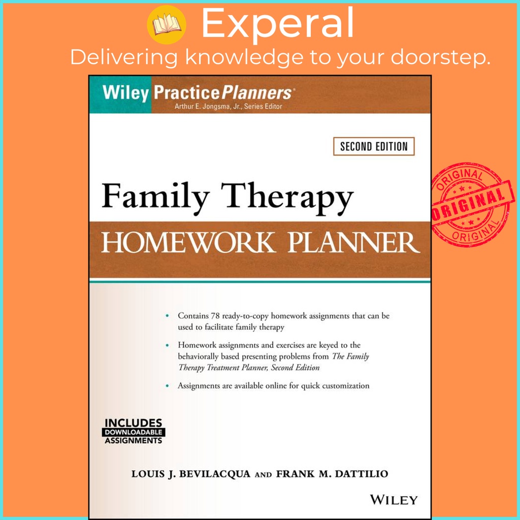 [English - 100% Original] - Family Therapy Homework Planner by Louis J. Bevilacqua (US edition, paperback)