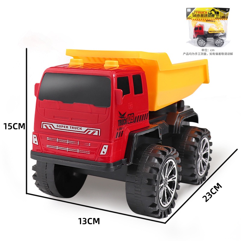 Premium Versatile VA Truck Toys Dump Bulldozer Excavator Crane Large Car Boys - Image 2