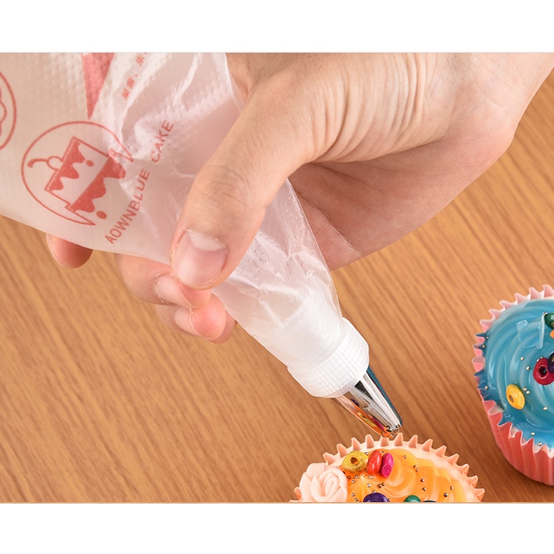 Prep Bakeware 100PCS Disposable Pastry Bag S/M/L Confectionery Bags Cake Cream Icing Fondant Decorating Kitchen Bakin... - Image 4