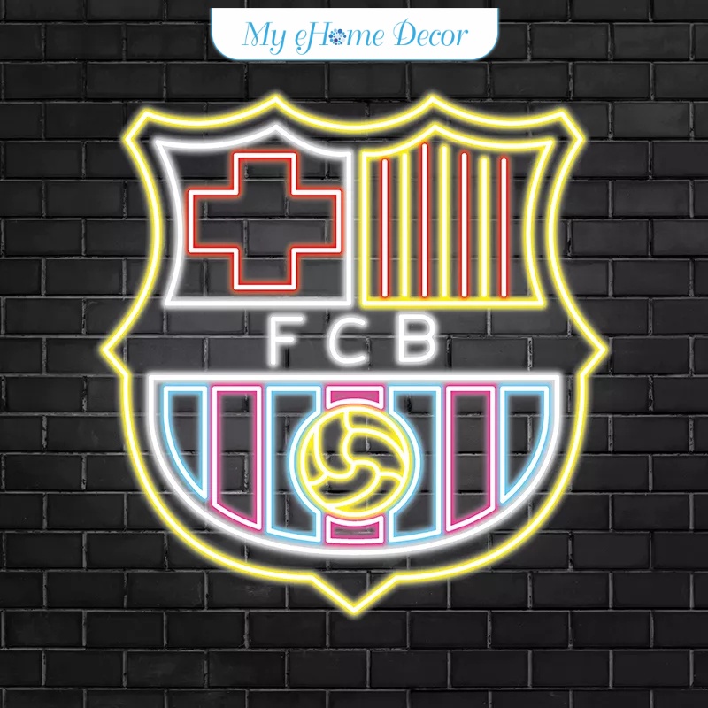 Plug & Play Neon Sign - BARCELONA TEAM LOGO