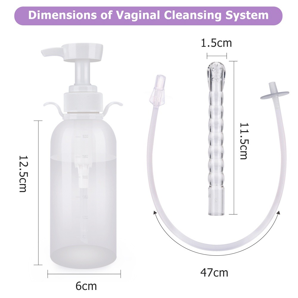 Essential Premium 300ml Vaginal Douche Anal Cleaner Enema Vagina Cleaning Kit Female Washer Women Washing Show Durabl... - Image 4