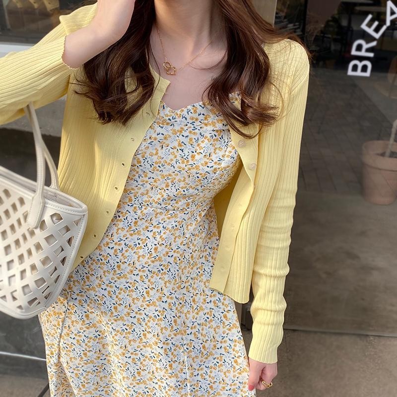 Summer Ice Silk Thin Women Knit Cardigan Sun Protection Female Long Sleeve Casual Air Conditioning Top Kardigan rajutan wanita nipis sutera ais Pelindung matahari wanita lengan panjang kasual atasan p