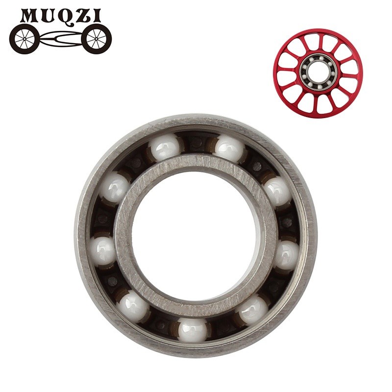 MUQZI  Ceramics Bearing Rear Derailleur Guide Wheel Jockey Wheel Pulley Bearing Mountain Road Bike