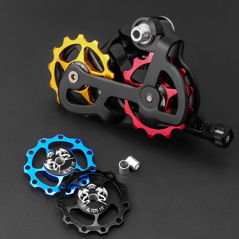 Multi Quality MUQZI Bike Rear Derailleur Jockey Wheel 11T 13T Pulley Guide Roller MTB Road Aluminum Alloy Idler Versa... - Image 2