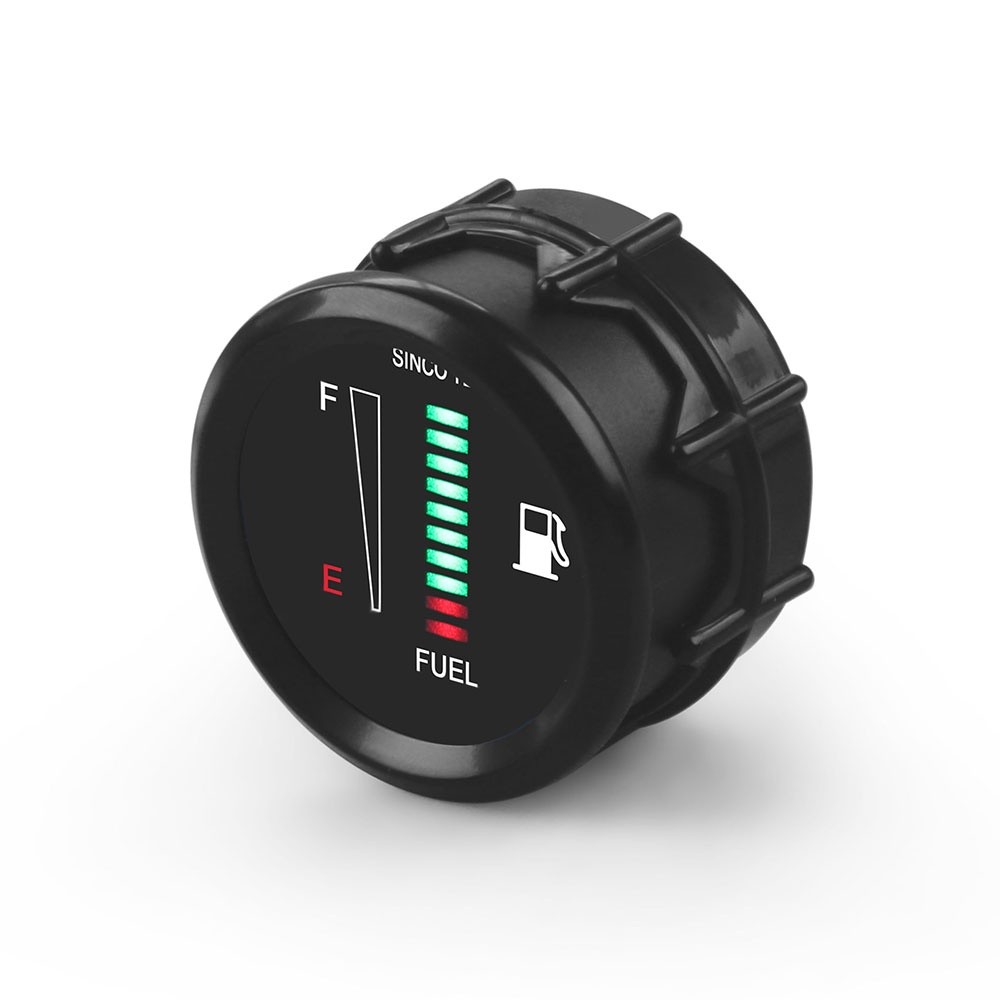 2" 52mm 12V Digital display Car Fuel Level Meter Gauge with Oil Float Sensor Automobile Meter
