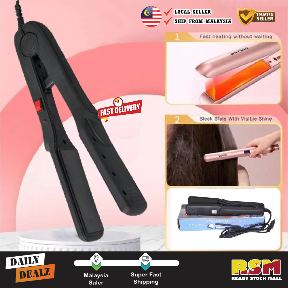 MYNOVA Hair Iron Straightener Ceramic Plate Professional Styler Flat Iron / Pelurus Rambut