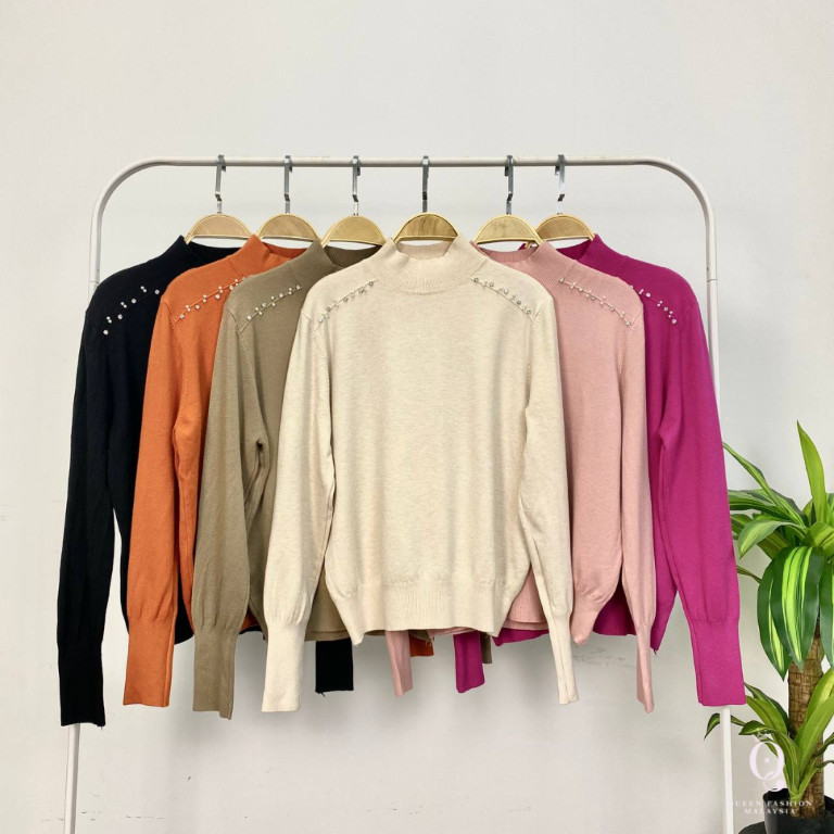 QFM Zeena Manik Knitwear (780) Turtleneck Knitwear Viral