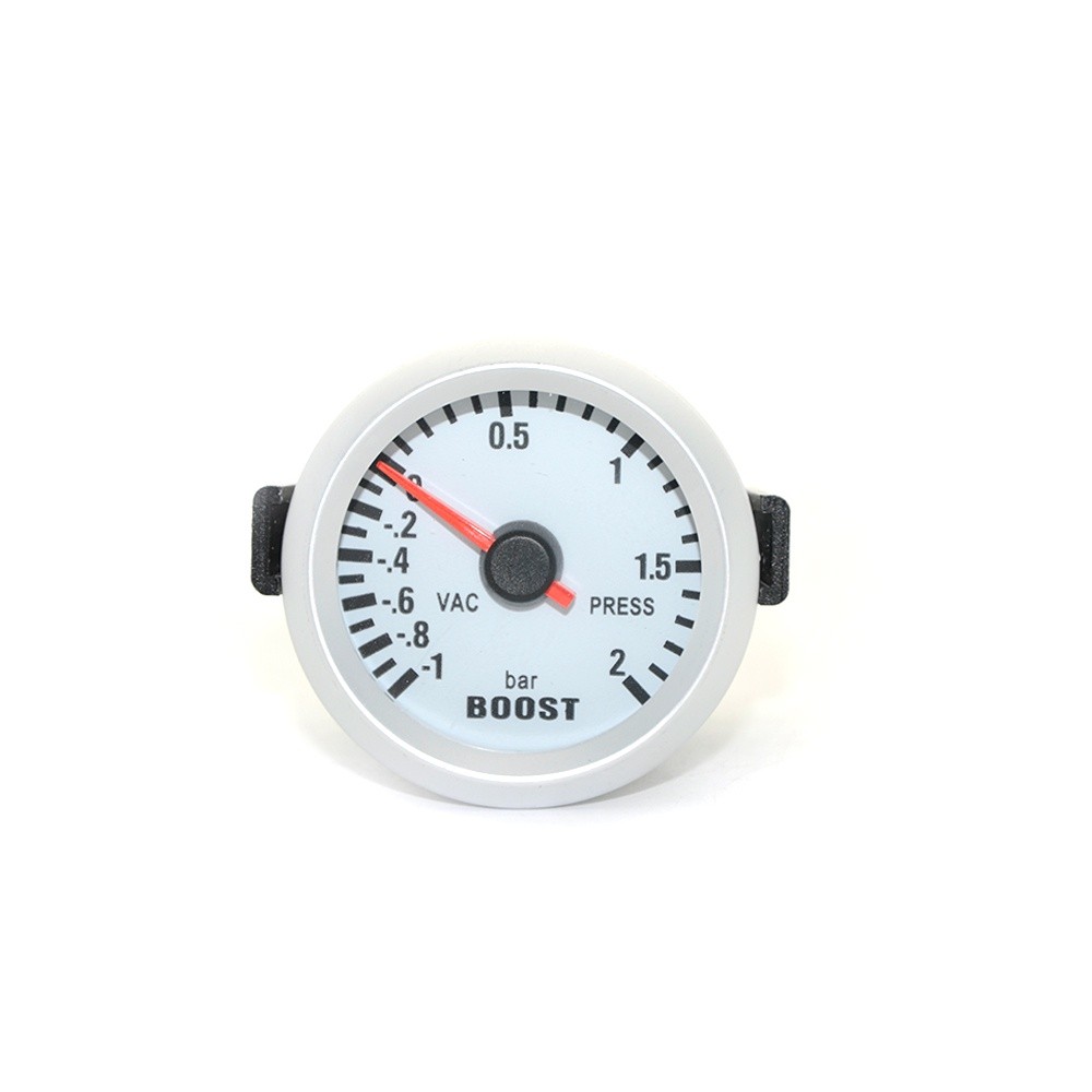 Must Quality DepoTuning 2 inch 52mm Analog Boost Turbo Gauge Meter Bar Mechanical 12V Cars Blue Led - Image 2